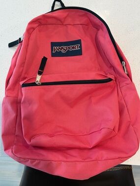 Hot Pink Jansport Backpack